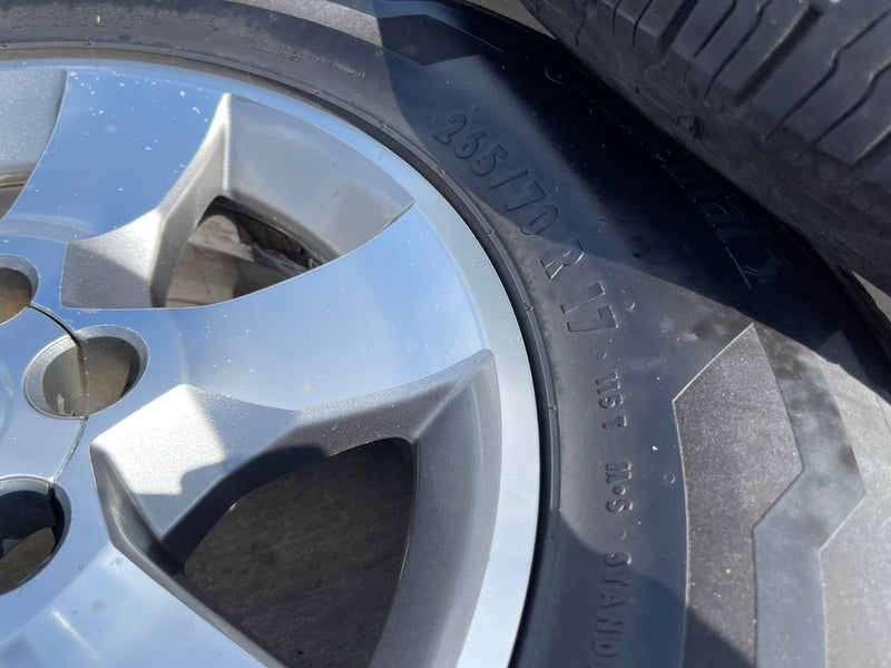 17" Toyota Tacoma 4Runner OEM 69562 wheels rims tires CONTINENTAL Texas Truck Tire