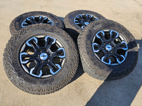 18" Chevy Silverado ZR2 Tahoe TRAIL BOSS Sierra OEM 95415 wheels rims GOODYEAR Texas Truck Tire