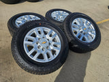 20" GMC Sierra AT4 2500 3500 OEM wheels rims 5950 Silverado BRIDGESTONE DUELER Texas Truck Tire