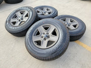 17" Jeep Gladiator MILITARY EDITION OEM wheels rims 9235 Wrangler tires Texas Truck Tire