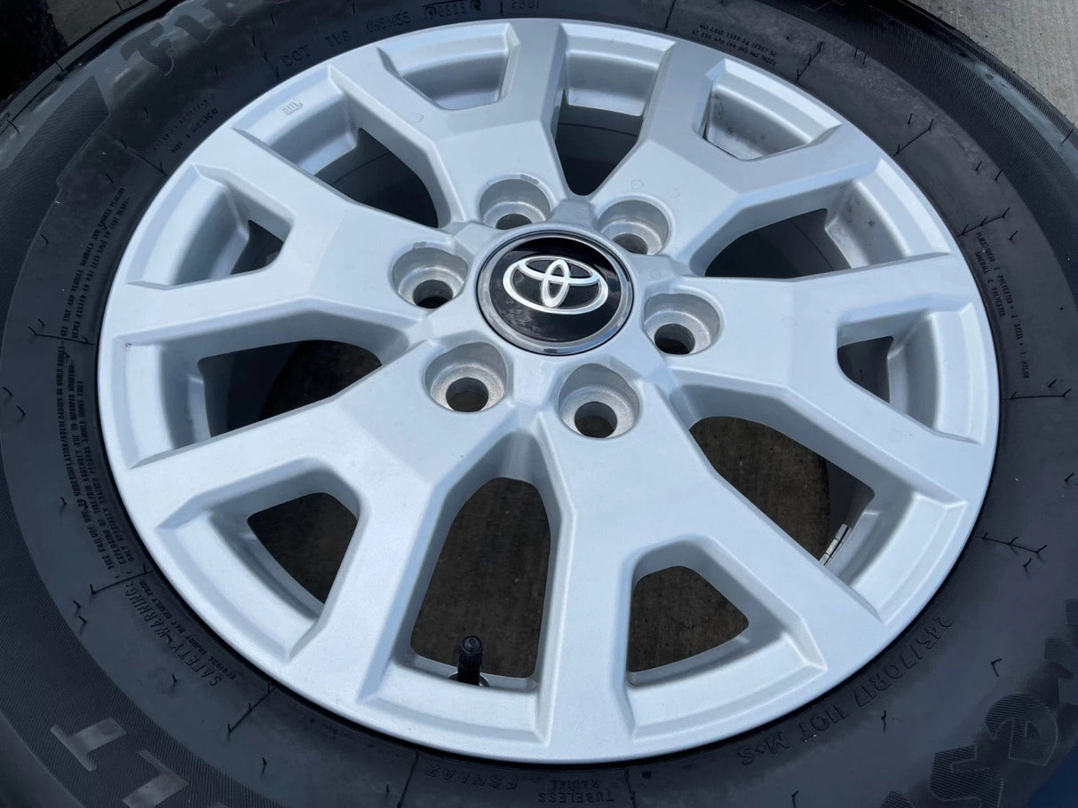 17" Toyota Tacoma 4Runner TRD OEM 10637 94254 wheels rims 2025 2026 FIRESTONE Texas Truck Tire