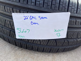 22" GMC Yukon DENALI OEM wheels rims 5667 tires Sierra CHROME PIRELLI Texas Truck Tire