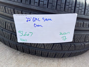 22" GMC Yukon DENALI OEM wheels rims 5667 tires Sierra CHROME PIRELLI Texas Truck Tire