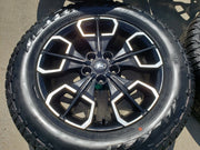 18" Hyundai Santa Cruz OEM wheels rims 95231 180411 Black 2024 2025 2026 A/T NEW Texas Truck Tire