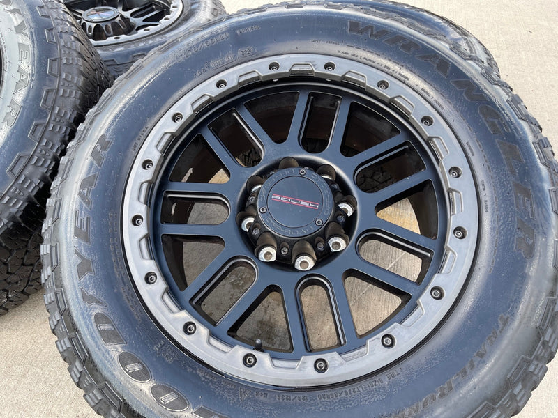 20" Ford F-250 F-350 ROUSH OEM rims wheels tires GOODYEAR Texas Truck Tire