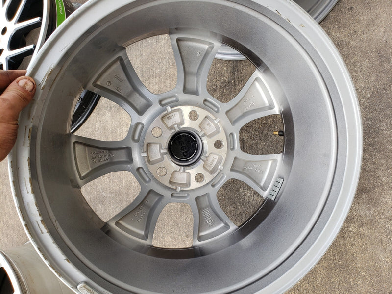 18" Jeep Wrangler Gladiator Sahara OEM wheel rim 9222 SPARE 2021 2022 2023 NEW Texas Truck Tire