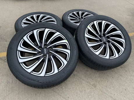 22" Lincoln Navigator OEM 10666 rims wheels BLACK LABEL 2025 2026 KUHMO NEW Texas Truck Tire