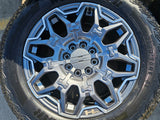 22" Hummer EV HEV 2500 OEM 8x165 14094 wheels rims 2024 2025 2026 NEW GOODYEAR Texas Truck Tire