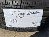 17" Jeep Gladiator RUBICON OEM wheel rim 9301 95329 Wrangler spare NEXEN NEW Texas Truck Tire