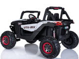 12v Blue Mini Moto UTV 4x4 (2.4ghz Remote Control) Electric Ride-On Vehicle - Two Seater for Toddlers