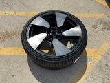 21" Lucid Air OEM Grand Touring wheel rim 5x120 spare 2023 2024 2025 spare FRONT Texas Truck Tire
