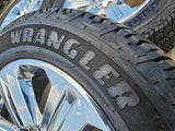 20" Ford F-150 Expedition OEM Lariat rims wheels 10171 tires CHROME NICE SET Texas Truck Tire