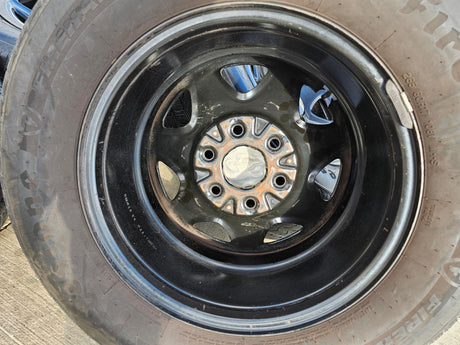 17" Chevy Tahoe PPV OEM Police Package 8111 wheels rims tires FIRESTONE Texas Truck Tire