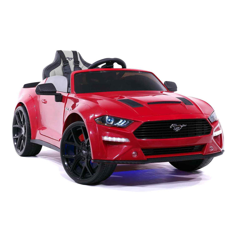24V Children's Boys Ride-On Ford Mustang GT Custom Edition Car with Dual High-Powered Motors and Remote Control