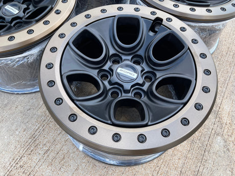 17" Ford F-150 Raptor OEM BEADLOCK rims wheels 10459 95210 BRONZE 2025 2026 NEW Texas Truck Tire