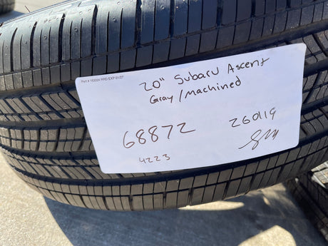 20" Subaru Ascent Outback Legacy Forester OEM 68872 wheels rims NEW MICHELIN Texas Truck Tire