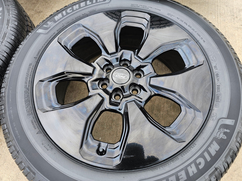22" Ford F-150 Expedition LIMITED OEM rims wheels 10472 tires MICHELIN NEW 2026 Texas Truck Tire