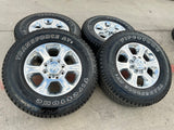 18" Ram 2500 3500 Laramie Power Wagon OEM wheels rims 2692 FIRESTONE A/T2 NEW Texas Truck Tire
