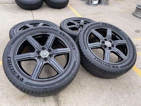 22" Toyota Tundra Sequoia OEM wheels rims 75282 Land Cruiser GX550 MICHELIN NEW Texas Truck Tire