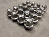 (20) 14x1.5 OEM Ford lug nuts polished Mustang OE 2015-2026 Texas Truck Tire