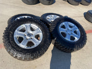 17" Jeep Wrangler Rubicon OEM wheels rims 9216 Gladiator BFG KM2 M/T Texas Truck Tire