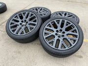 24" Cadillac Escalade Platinum OEM wheels rims tires 2023 2024 2025 2026 NEW Texas Truck Tire