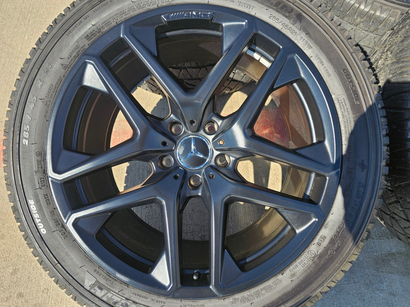 21" Mercedes G Wagon G63 AMG OEM wheels rims 2020 2021 2022 2023 2024 MICHELIN Texas Truck Tire