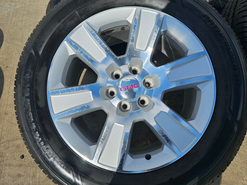 20" GMC Sierra Yukon Denali OEM 5650 wheels rims tires Texas Truck Tire