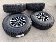 17" Ford F-150 Raptor OEM 96648 rims wheels tires BFG 37" NEW Texas Truck Tire