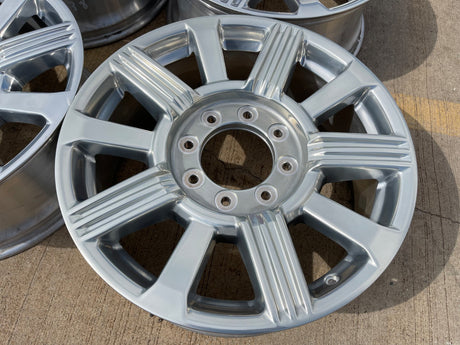 20" Ford F-250 F-350 Platinum OEM 10153 rims wheels 2020 2022 2024 2025 2026 NEW Texas Truck Tire