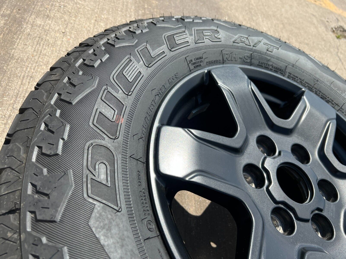 17" Ford Bronco wheel rim 95292 10383 SASQUATCH Ranger 2021 2022 2023 2024 NEW Texas Truck Tire