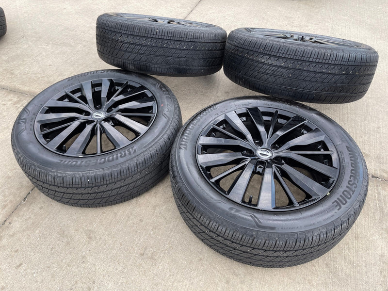20" Nissan Murano Pathfinder Maxima FX35 FX45 QX60 OEM wheels rims 2024 2025 NEW Texas Truck Tire