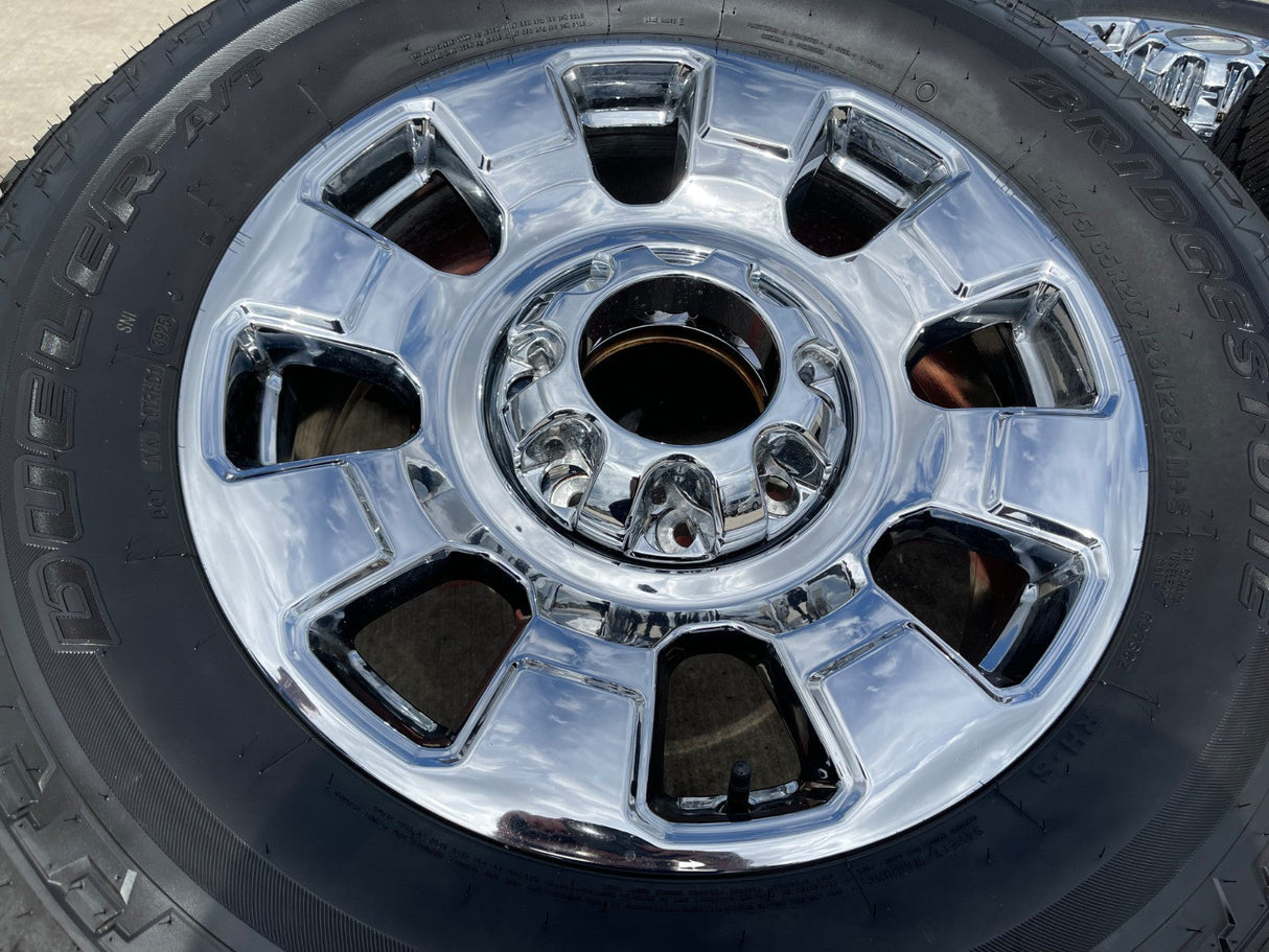 20" Ford F-250 F-350 OEM Lariat 10295 25085 10552 wheels rims 2026 NEW Texas Truck Tire