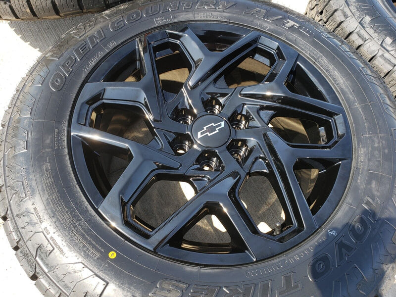 20" GMC Sierra Yukon AT4X Tahoe OEM 95369 wheels rims 2023 2024 2025 NEW Texas Truck Tire