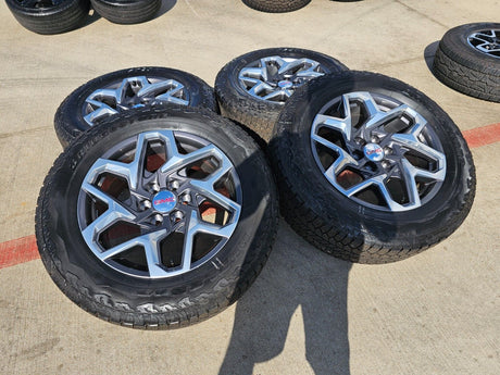 20" GMC Sierra Yukon AT4 95369 OEM wheels rims Tahoe Silverado 2023 2024 2025 Texas Truck Tire