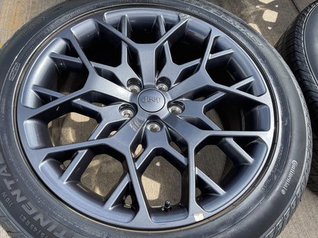 21" Jeep Grand Cherokee L OEM wheels rims 9291 Durango tires CONTINENTAL Texas Truck Tire