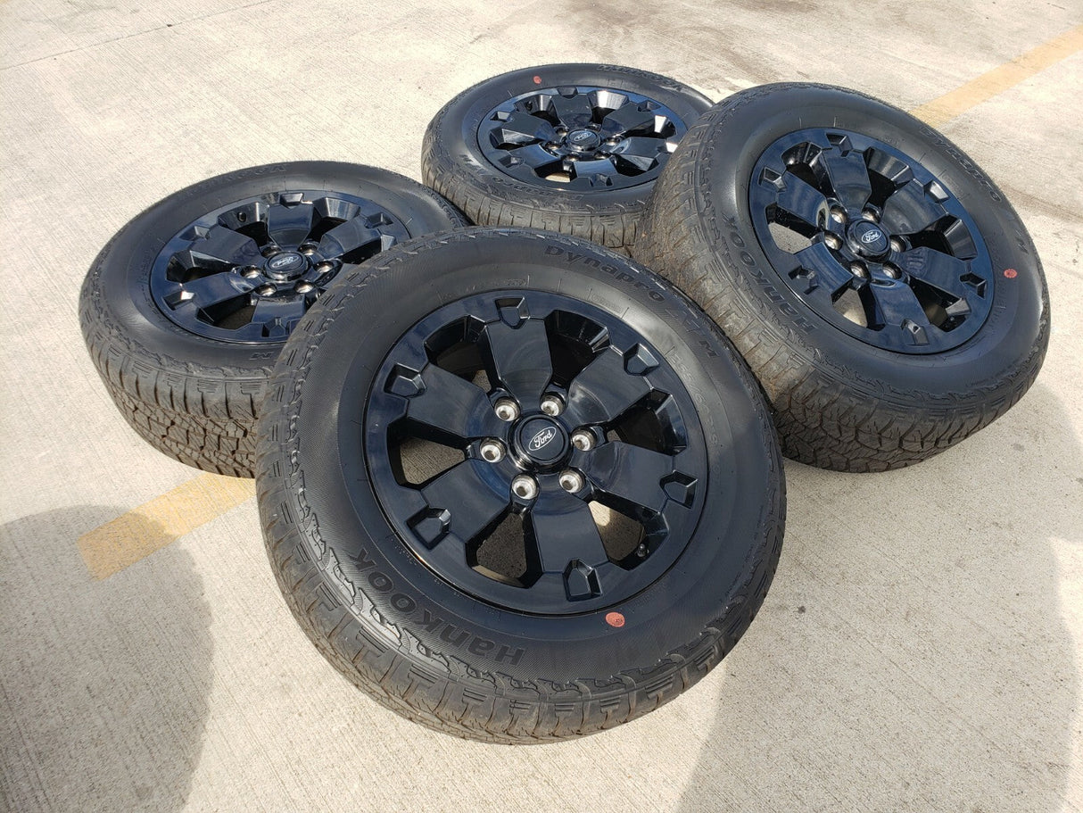 18" Ford Ranger TREMOR Bronco OEM black wheels rims 10282 NEW Texas Truck Tire