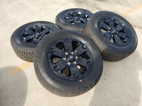18" Ford Ranger TREMOR Bronco OEM black wheels rims 10282 NEW Texas Truck Tire