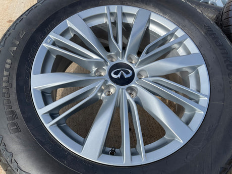 20" Infiniti QX80 OEM 73805 wheels rims Nissan Titan Armada 2024 2025 2026 NEW Texas Truck Tire