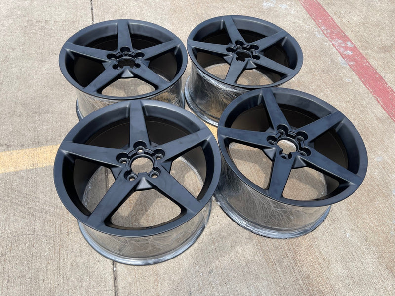 19" 19x10 Chevy Corvette C6 OEM 5209 5106 rims wheels 2008 2009 2016 2017 NEW Texas Truck Tire