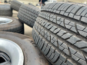 14" Chevy C1500 Blazer Old School Chevy wheels rims GMC tires 5x120 5x4.75 Texas Truck Tire
