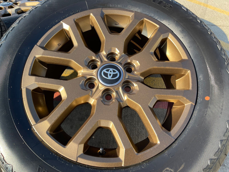 20" Toyota Tundra TSS TRD OEM wheels rims BRONZE 95359 Sequoia 75277 NEW Texas Truck Tire