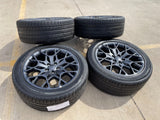 21" Jeep Grand Cherokee L OEM wheels rims 9291 Durango tires CONTINENTAL Texas Truck Tire
