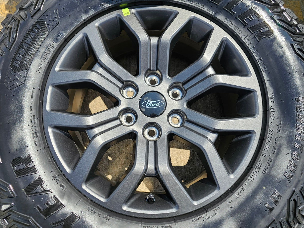 18" Ford F-150 TREMOR OEM rims wheels 10342 95351 Expedition 2025 2026 BRAND NEW Texas Truck Tire