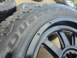20x9 Weld Off-Road Stealth W168 Silverado Ford F-150 RAM wheels rims 6x139 6x135 Texas Truck Tire