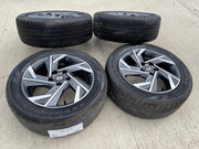 17" Hyundai Elantra Sonata OEM wheel rims 71067 Veloster 2024 2025 2026 GOODYEAR Texas Truck Tire