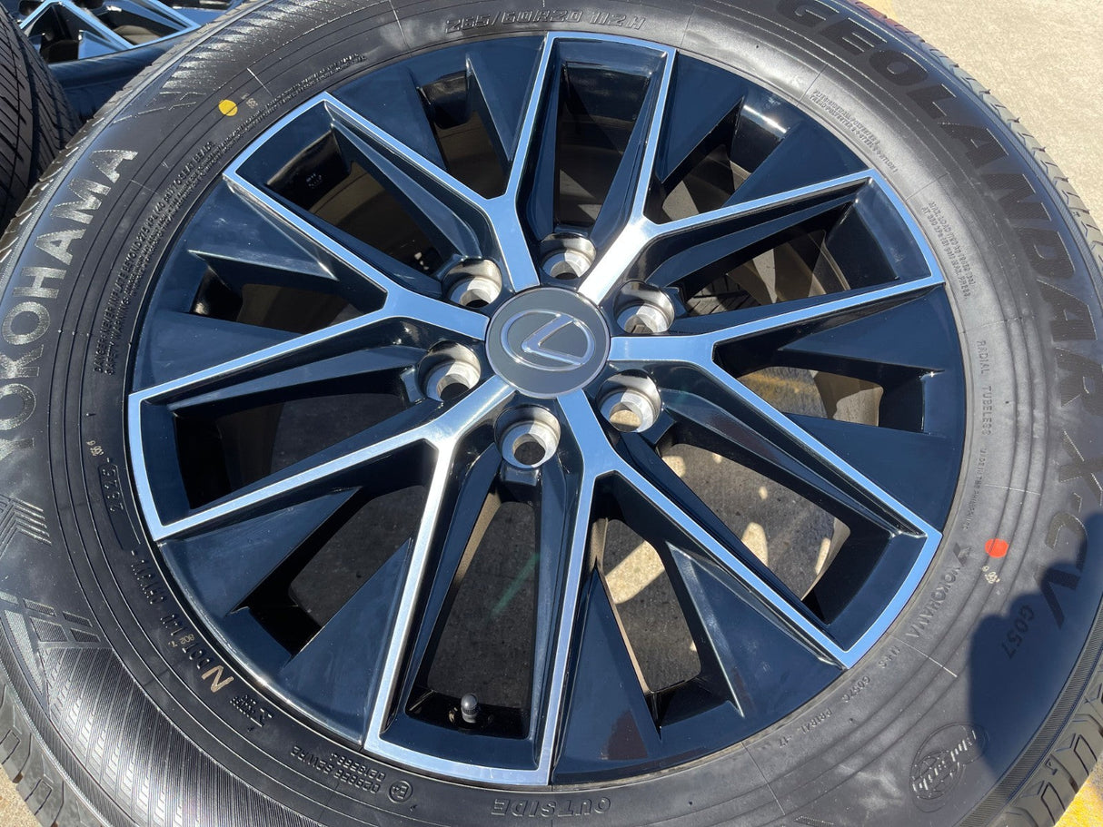 20" Lexus GX550 OEM wheels rims Toyota Land Cruiser Tundra 10545 LX600 2026 NEW Texas Truck Tire