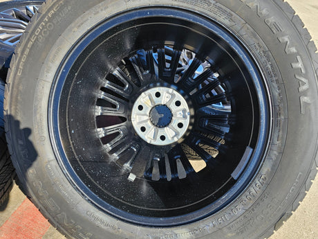 20" Chevy Silverado Tahoe GMC Sierra Yukon OEM wheels rims 2025 2026 NEW Texas Truck Tire