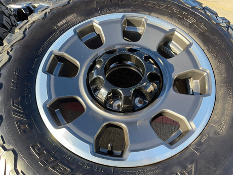 18" Ford F-250 F-350 OEM TREMOR rims wheels 10482 BFG KO2 A/T Texas Truck Tire