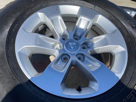 18" Dodge Ram 1500 OEM wheels rims 2672 tires GENERAL A/TP Texas Truck Tire